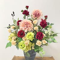 レンタルフラワーアレンジ例|造花専門店AOHANA