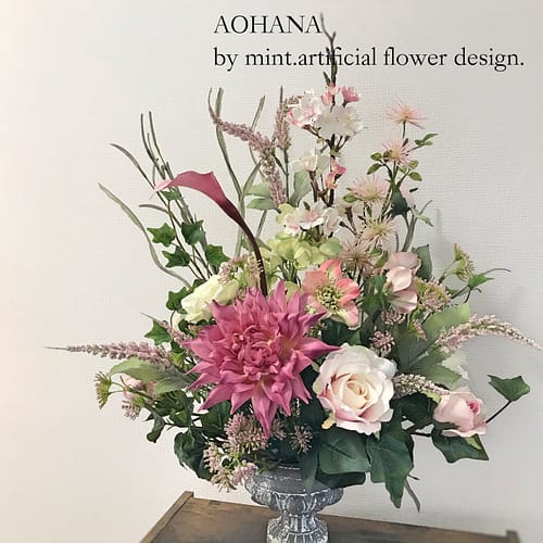 造花アレンジ桜|造花専門店AOHANA