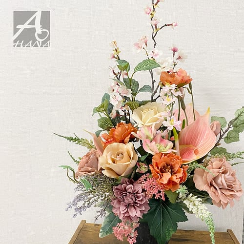 造花アレンジ桜|造花専門店AOHANA