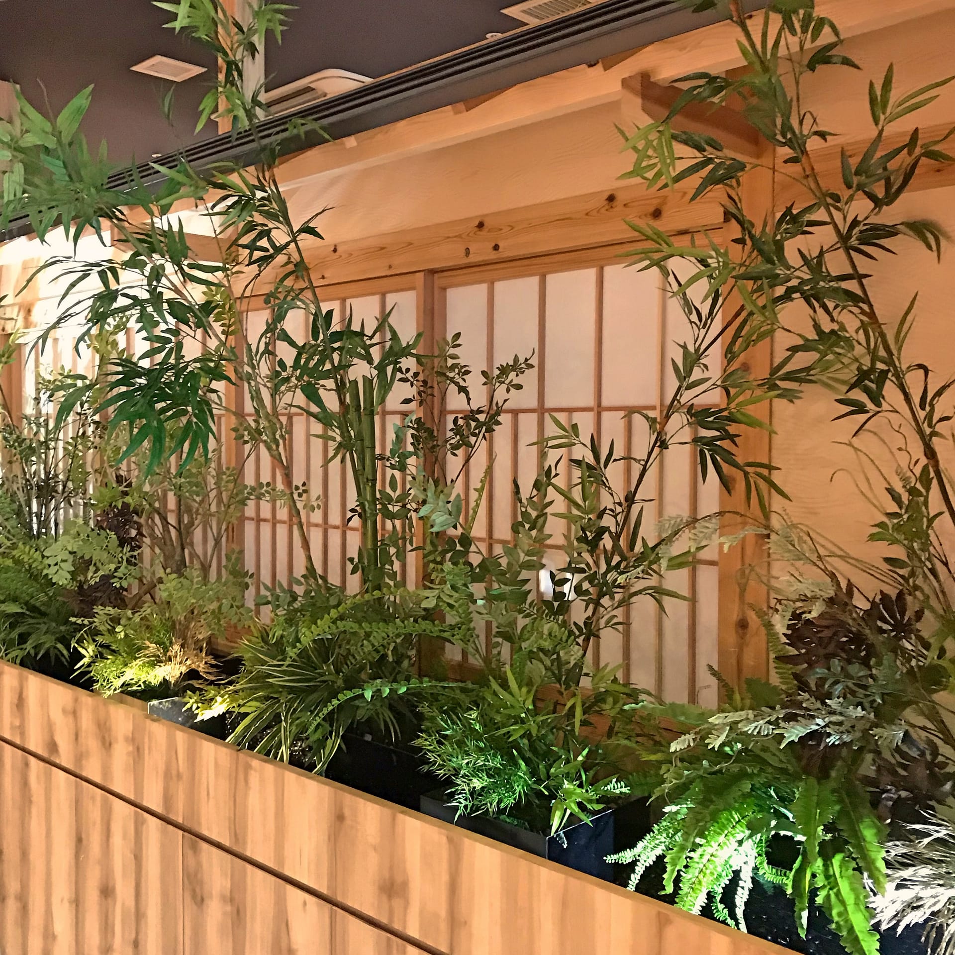 和風造花ディスプレイ｜造花専門店